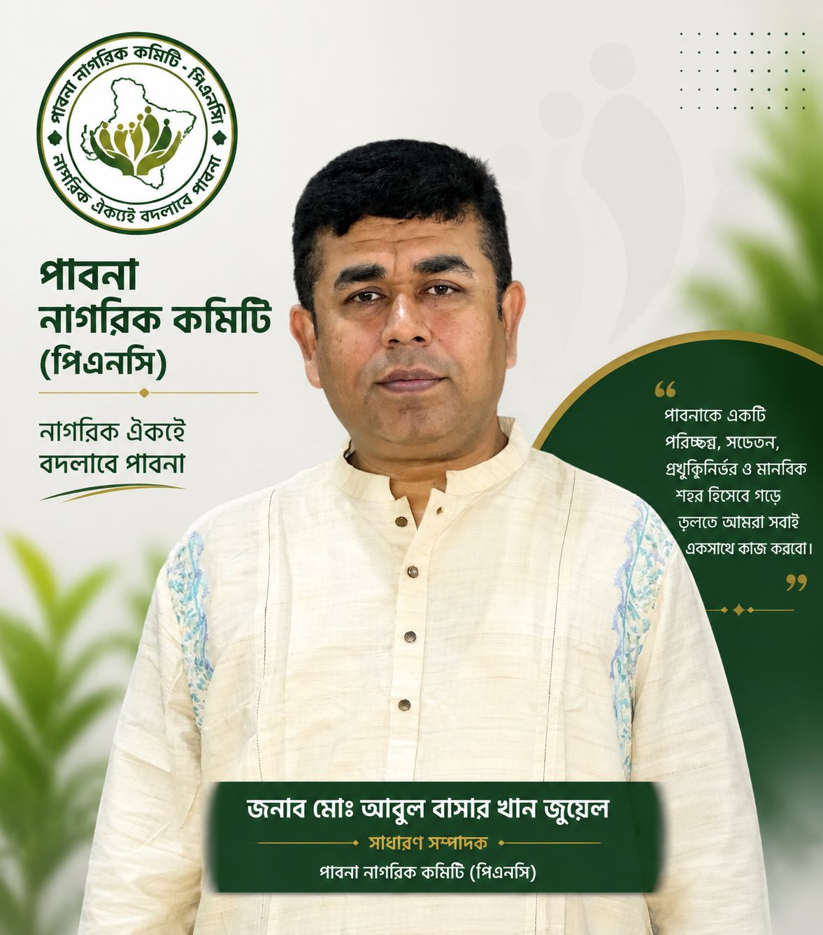 জনাব মোঃ আবুল বাশার খান জুয়েল